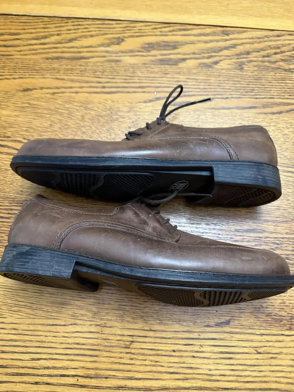Jos A Bank Shoes Mens Size 9D Brown Leather Dress Oxford Lace Up Business Work